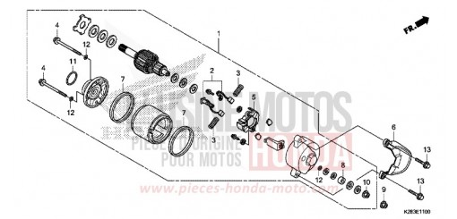 DEMARREUR (CRF125F/FB E/H/J) CRF125FH de 2017